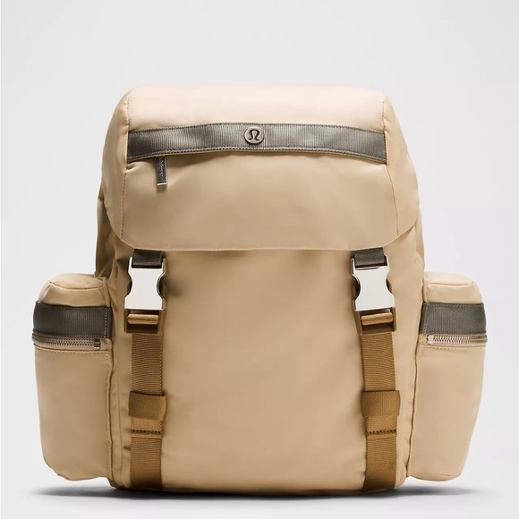Lululemon Wunderlust Backpack Mini 14L- Trench/Allspice/Grey Sage main image 4